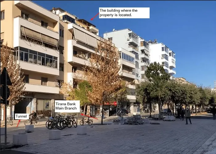 Center View Luxury 公寓 地拉那